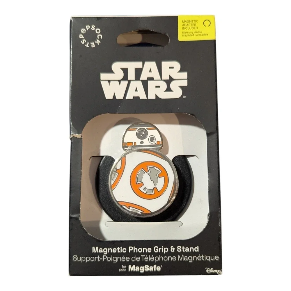 5-P PopSockets MagSafe Round Phone Grip & Stand - Star Wars Enamel Spinner